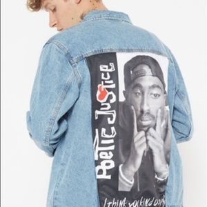 Men’s Tupac Poetic Justice Denim Jacket